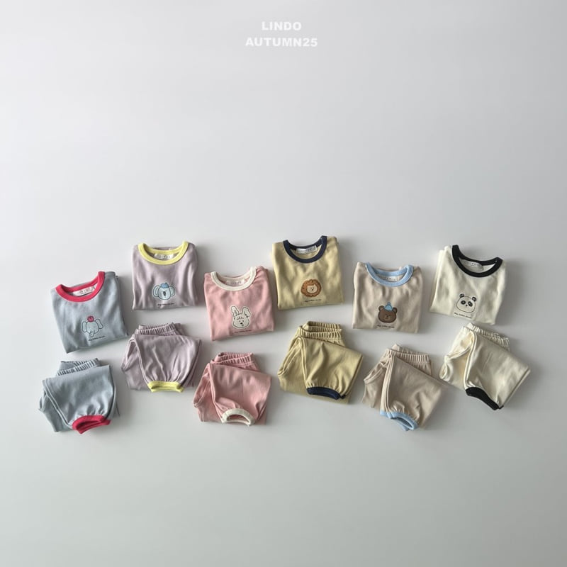 Lindo - Korean Children Fashion - #designkidswear - Animal Easywear Set - 3