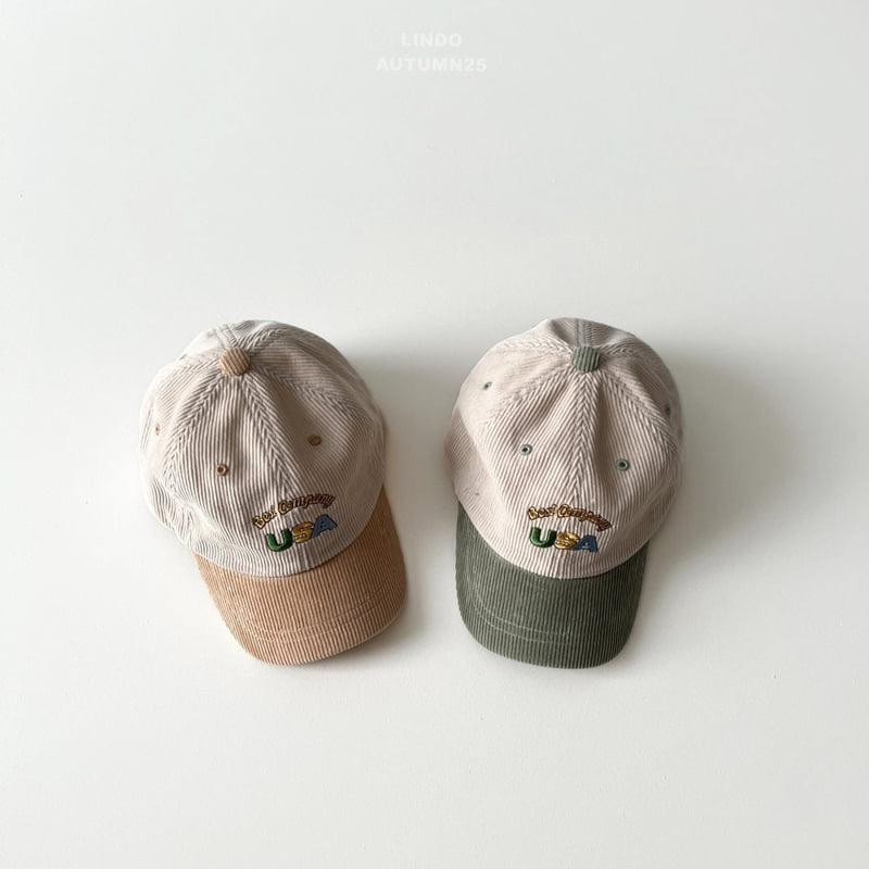 Lindo - Korean Children Fashion - #minifashionista - USA Corduroy Hat