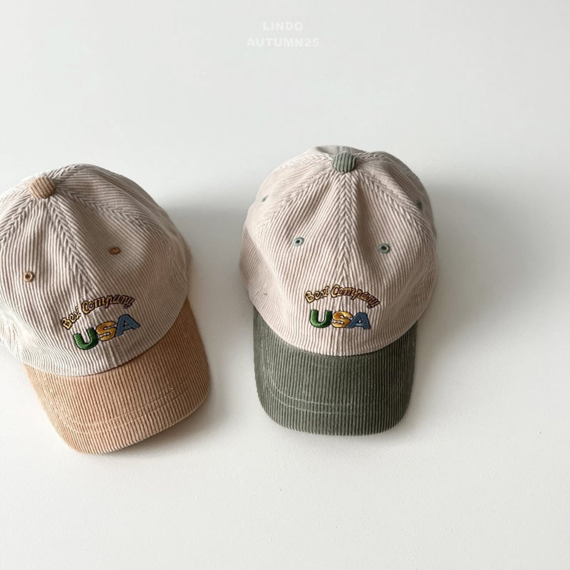 Lindo - Korean Children Fashion - #prettylittlegirls - USA Corduroy Hat - 2