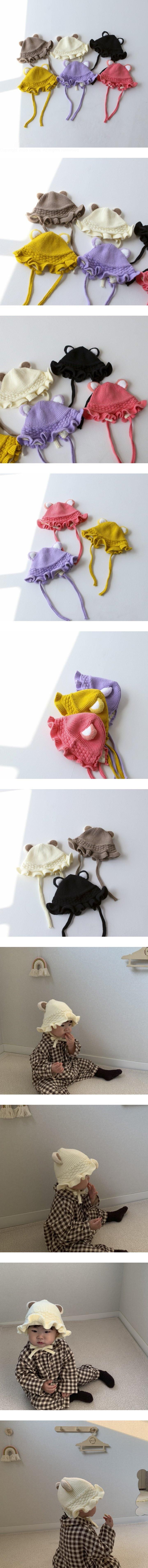 Little Hat - Korean Baby Fashion - #babyoutfit - Meow Winter Bonnet