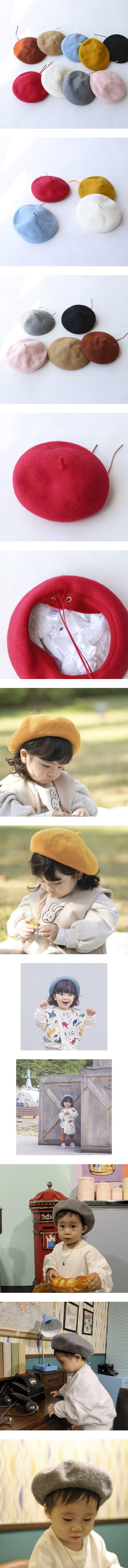 Little Hat - Korean Children Fashion - #childrensboutique - Daily Wool Beret