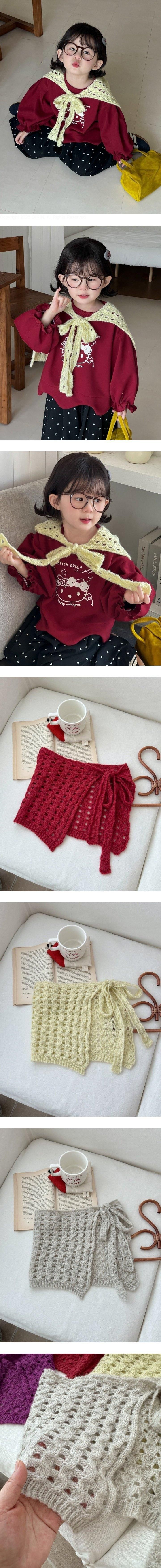Little Rabbit - Korean Children Fashion - #Kfashion4kids - Knit Scarf