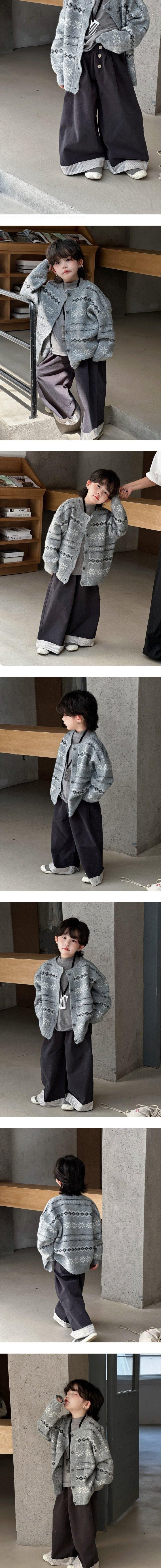 Little Rabbit - Korean Children Fashion - #kidsshorts - Button Pants