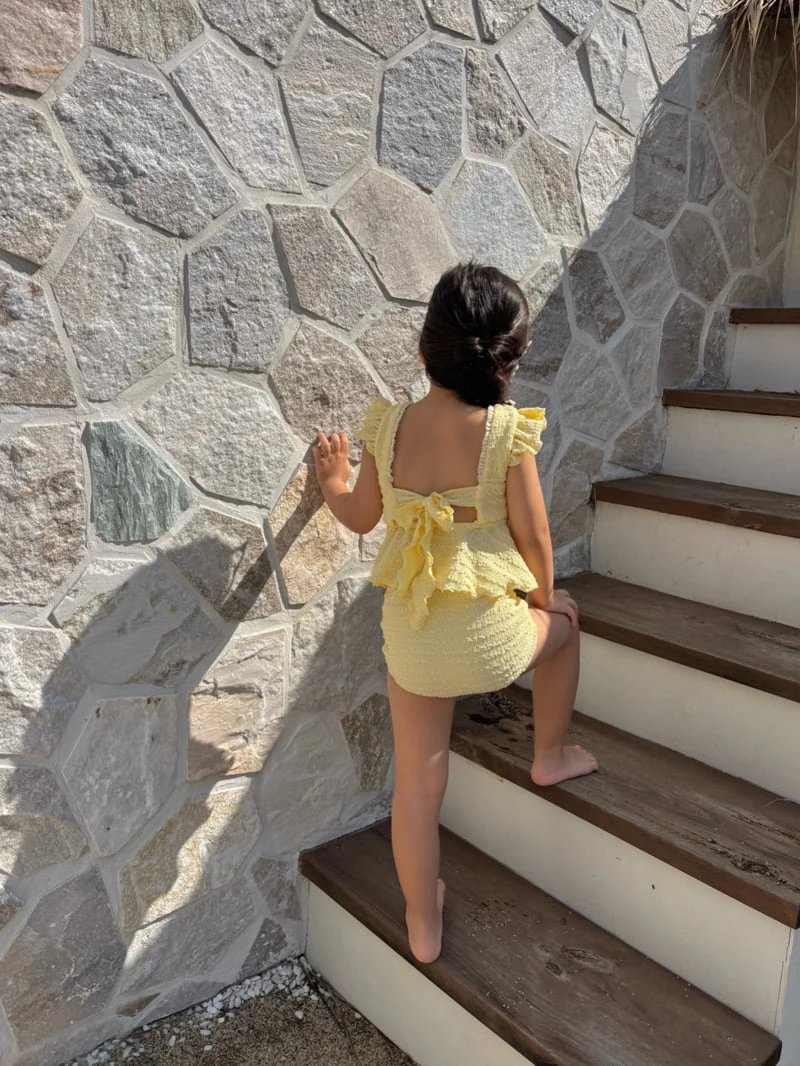 Log101 - Korean Children Fashion - #designkidswear - Butterfly Frill Swimsuit - 6