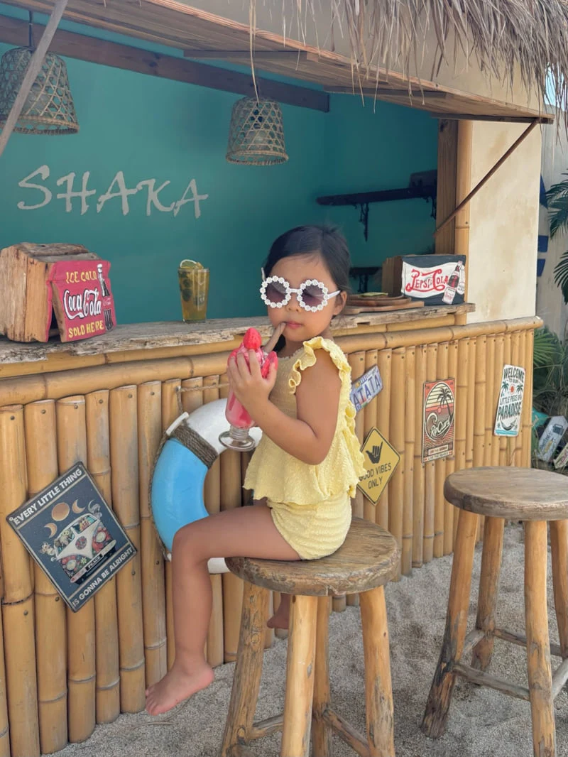 Log101 - Korean Children Fashion - #discoveringself - Butterfly Frill Swimsuit - 7