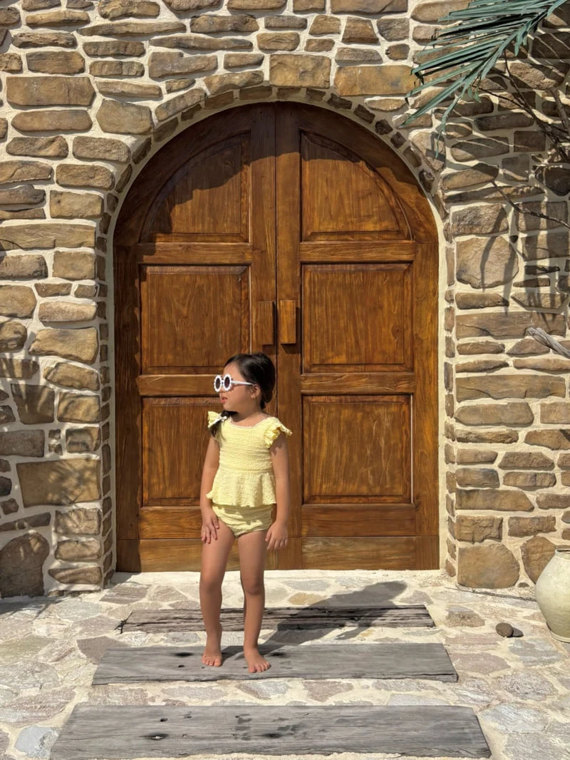 Log101 - Korean Children Fashion - #kidsshorts - Butterfly Frill Swimsuit - 9