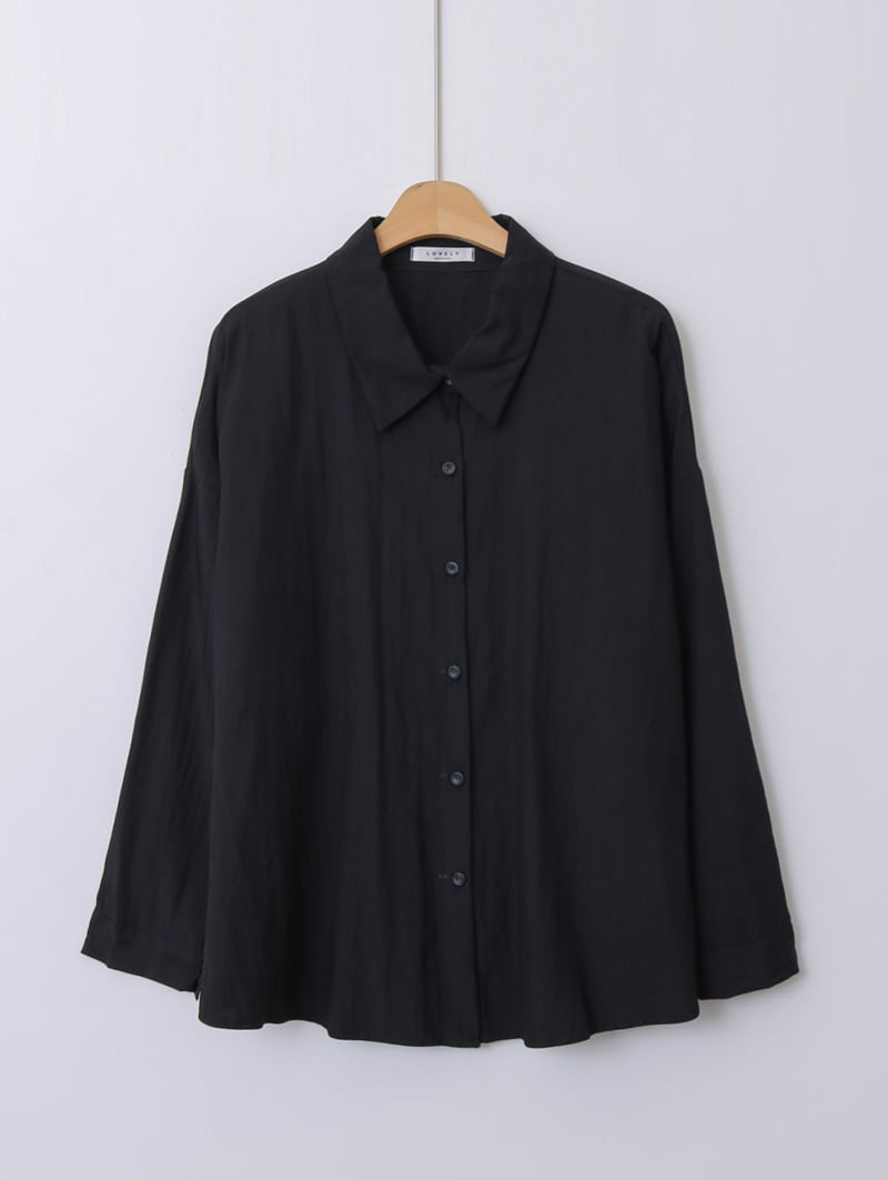 Lovely - Korean Women Fashion - #momslook - Recto Pleated Shirt - 11
