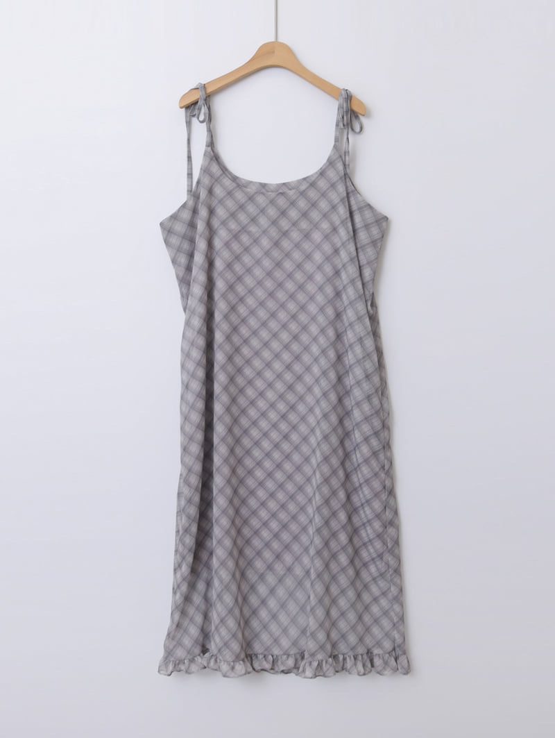 Lovely - Korean Women Fashion - #momslook - Paper Chiffon One-piece - 11