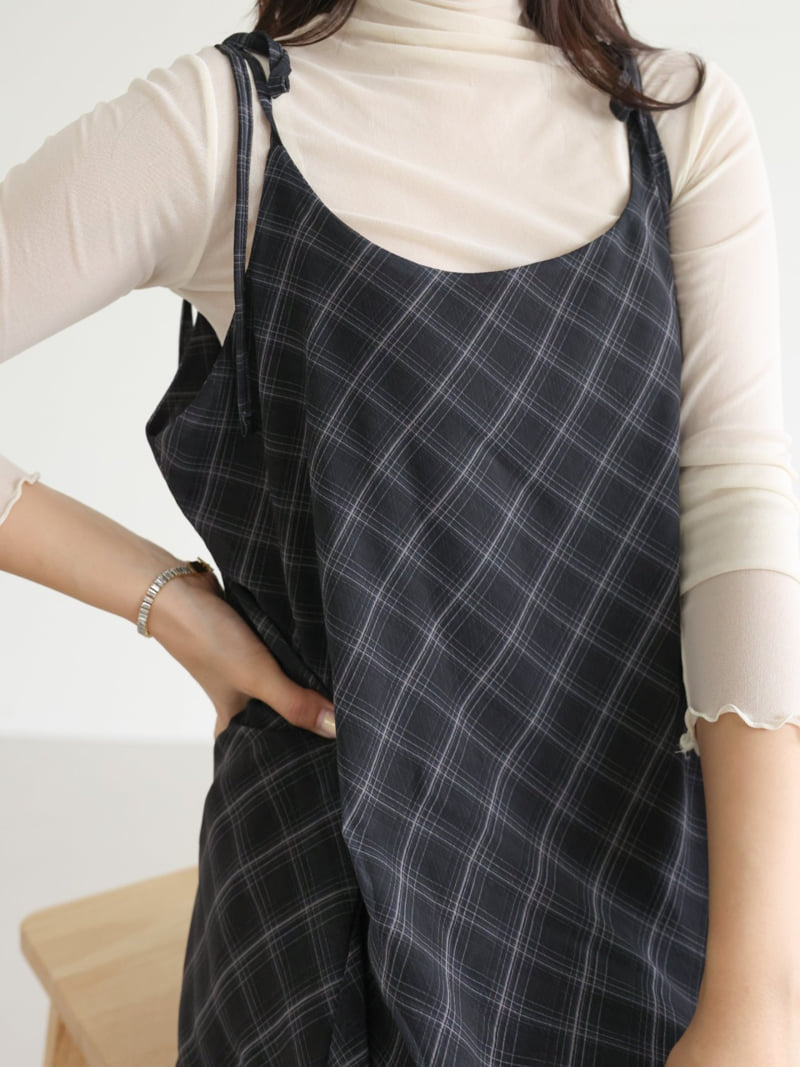 Lovely - Korean Women Fashion - #momslook - Paper Chiffon One-piece - 9