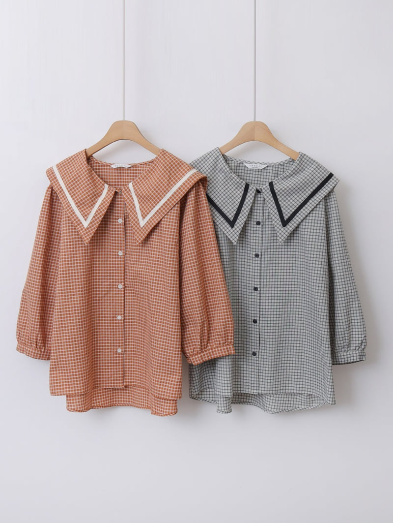 Lovely - Korean Women Fashion - #momslook - Moscara Blouse - 12
