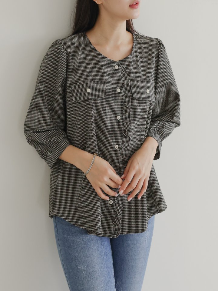 Lovely - Korean Women Fashion - #momslook - Egg Blouse - 7