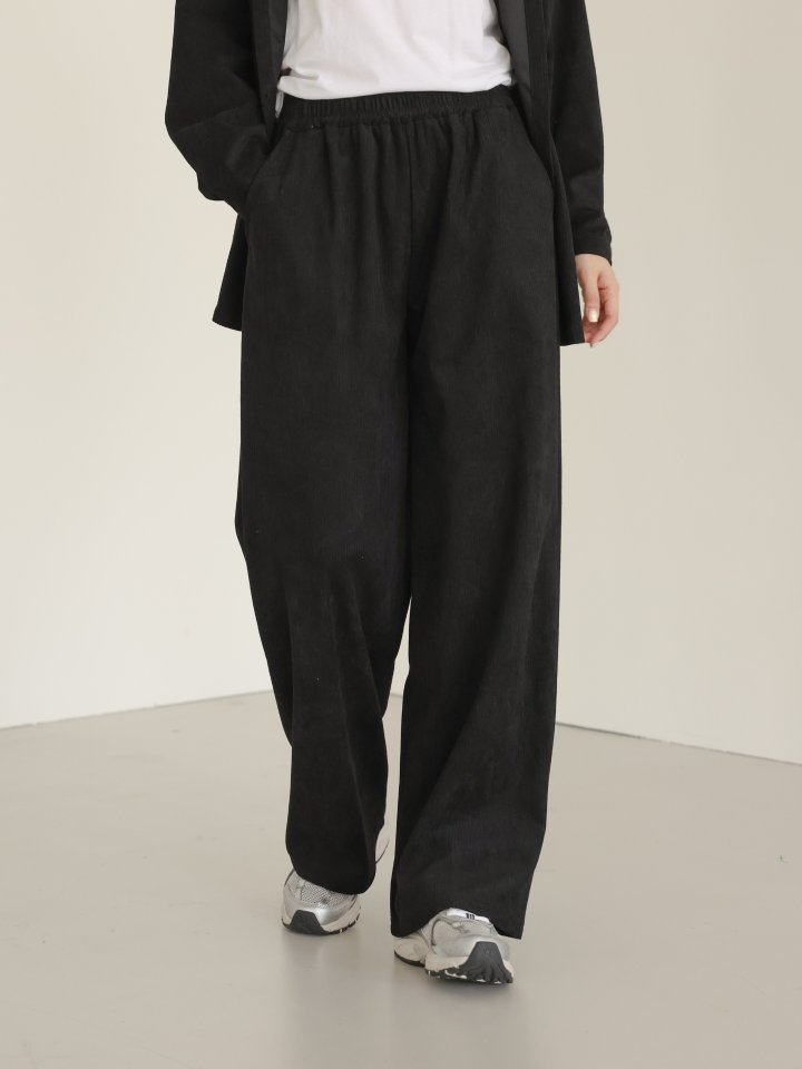Lovely - Korean Women Fashion - #momslook - May Ribbed Pants - 6