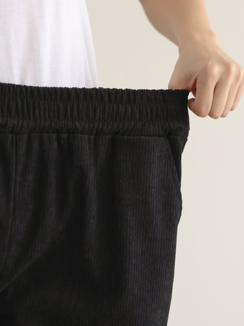 Lovely - Korean Women Fashion - #momslook - May Ribbed Pants - 8