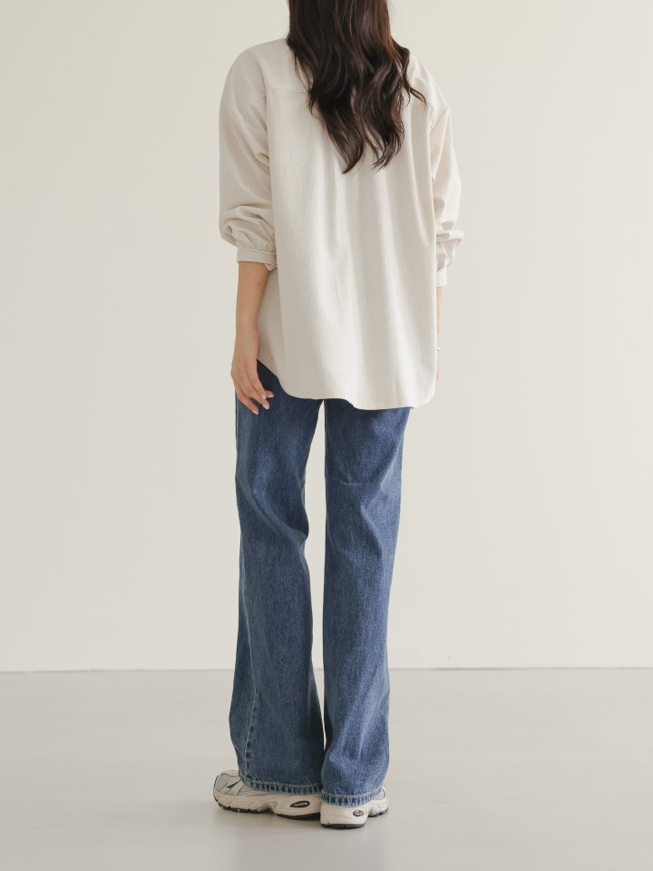 Lovely - Korean Women Fashion - #momslook - May Ribbed Shirt - 3