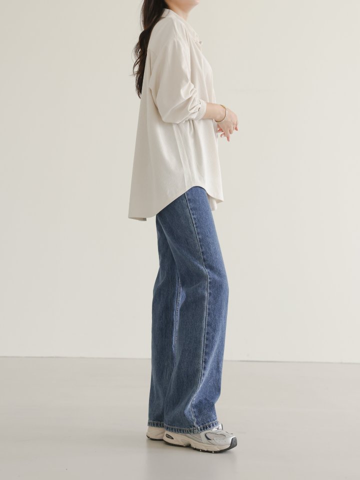 Lovely - Korean Women Fashion - #momslook - May Ribbed Shirt - 5