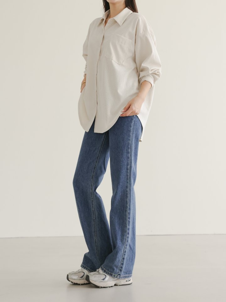 Lovely - Korean Women Fashion - #momslook - May Ribbed Shirt - 7