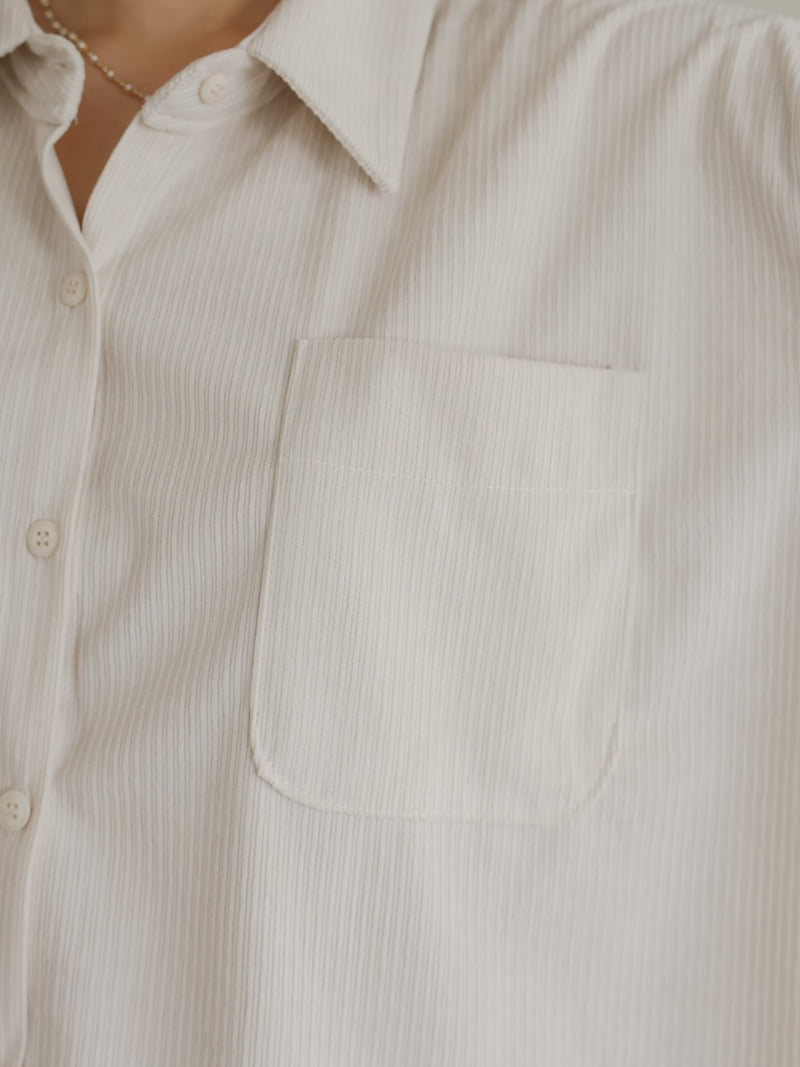 Lovely - Korean Women Fashion - #momslook - May Ribbed Shirt - 9