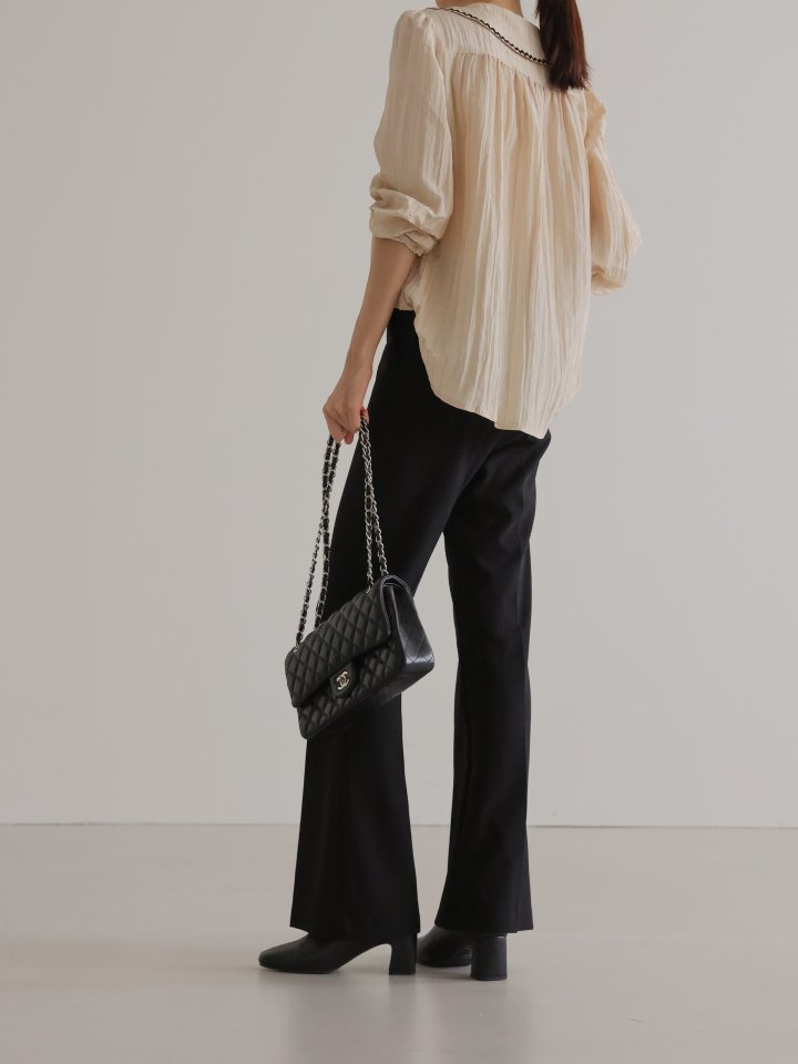 Lovely - Korean Women Fashion - #momslook - Wave Blouse - 2