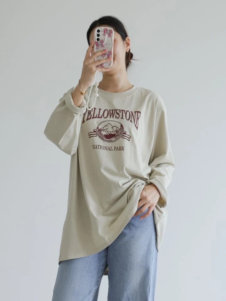 Lovely - Korean Women Fashion - #pursuepretty - Yellowstone Tee - 2