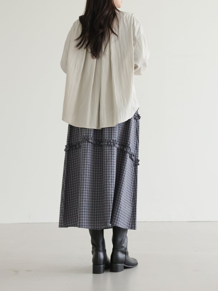 Lovely - Korean Women Fashion - #womensfashion - Recto Pleated Shirt - 2