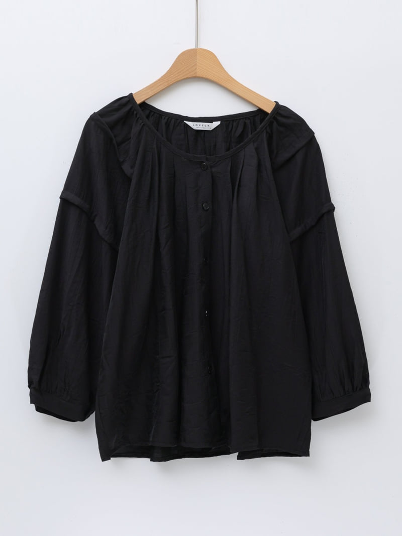 Lovely - Korean Women Fashion - #womensfashion - Mare Pintuck Blouse - 11