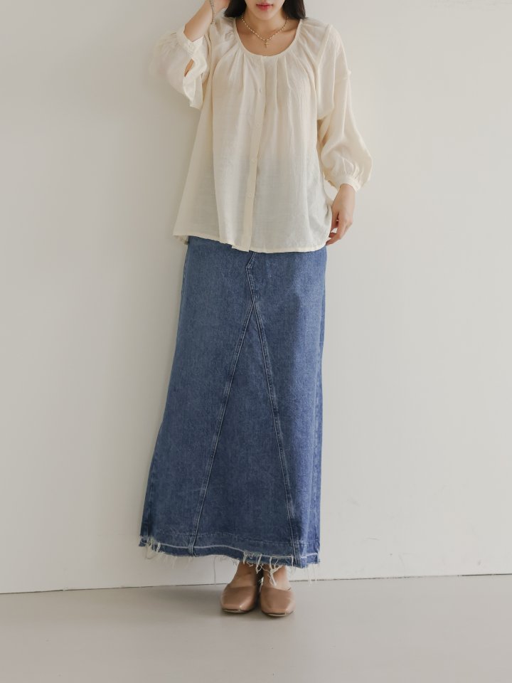 Lovely - Korean Women Fashion - #womensfashion - Mare Pintuck Blouse - 5