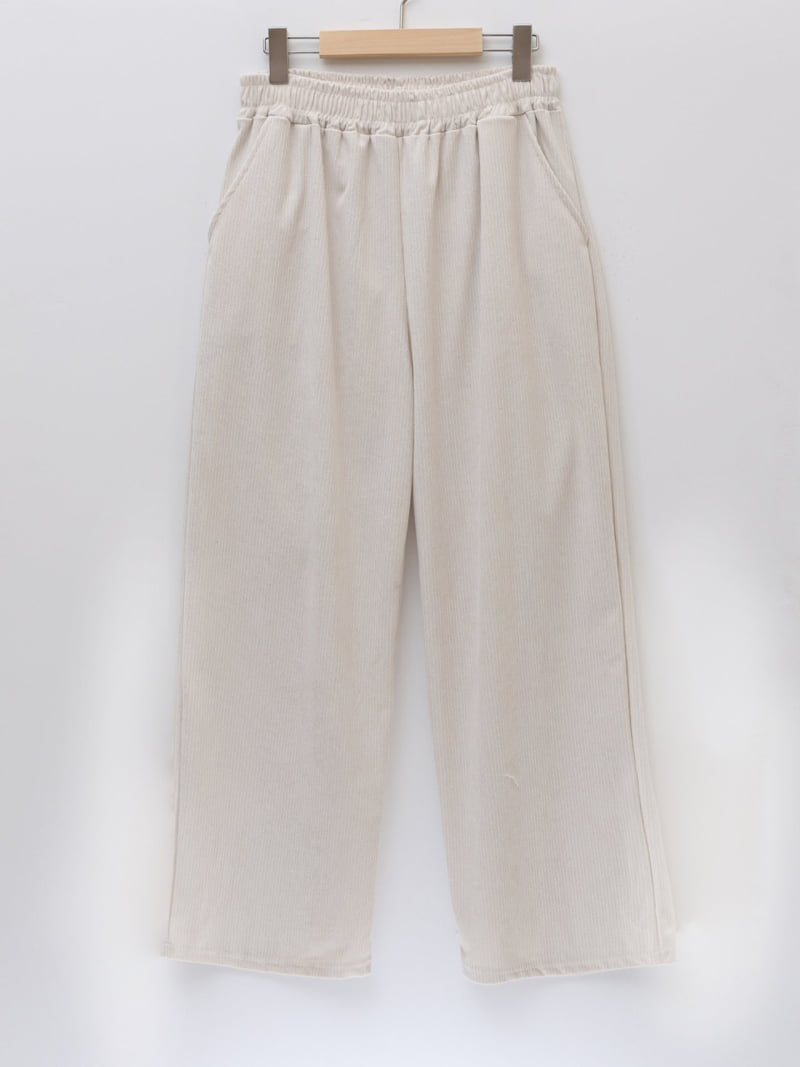 Lovely - Korean Women Fashion - #womensfashion - May Ribbed Pants - 11