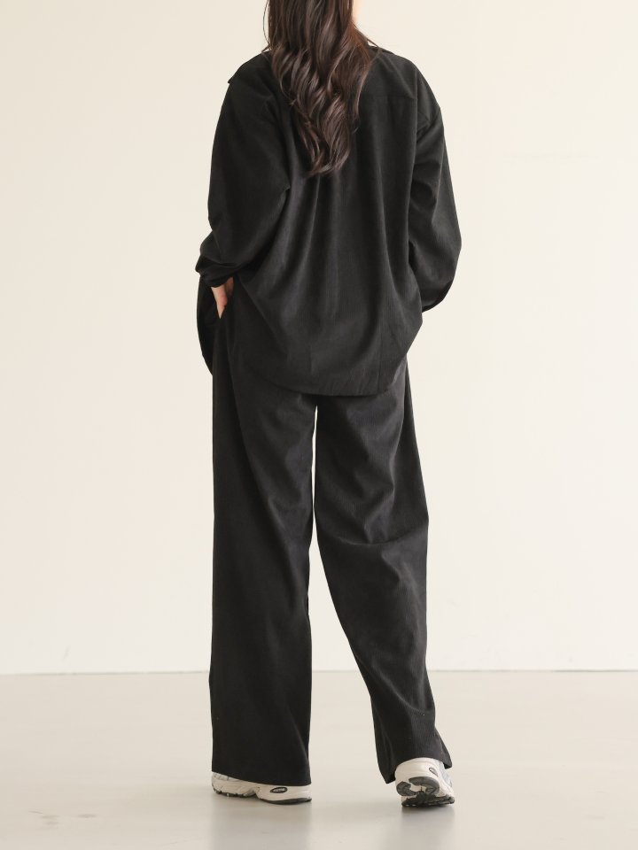 Lovely - Korean Women Fashion - #womensfashion - May Ribbed Pants - 5