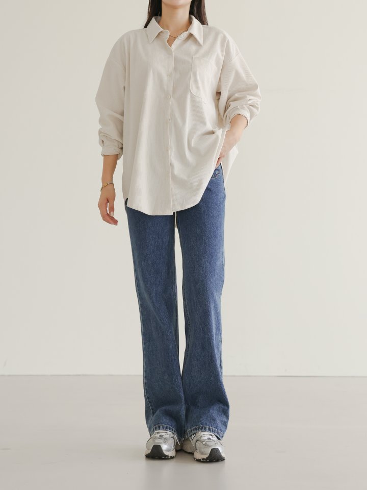 Lovely - Korean Women Fashion - #womensfashion - May Ribbed Shirt - 2