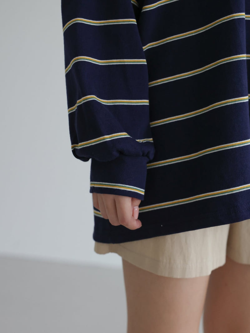 Lovely - Korean Women Fashion - #womensfashion - Peter Collar Tee - 10