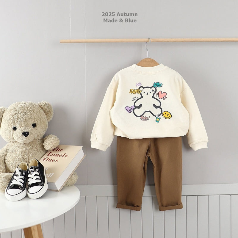 Family Bear Tee by Made Blue for Child - view 7