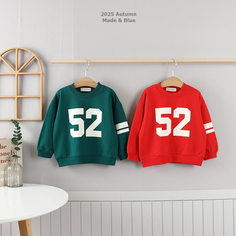 52 Sweatshirt by Made Blue for Child - view 1