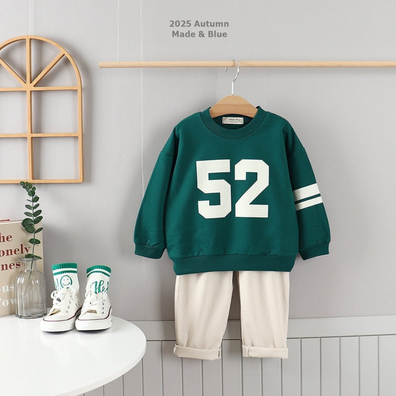 52 Sweatshirt by Made Blue for Child - view 2