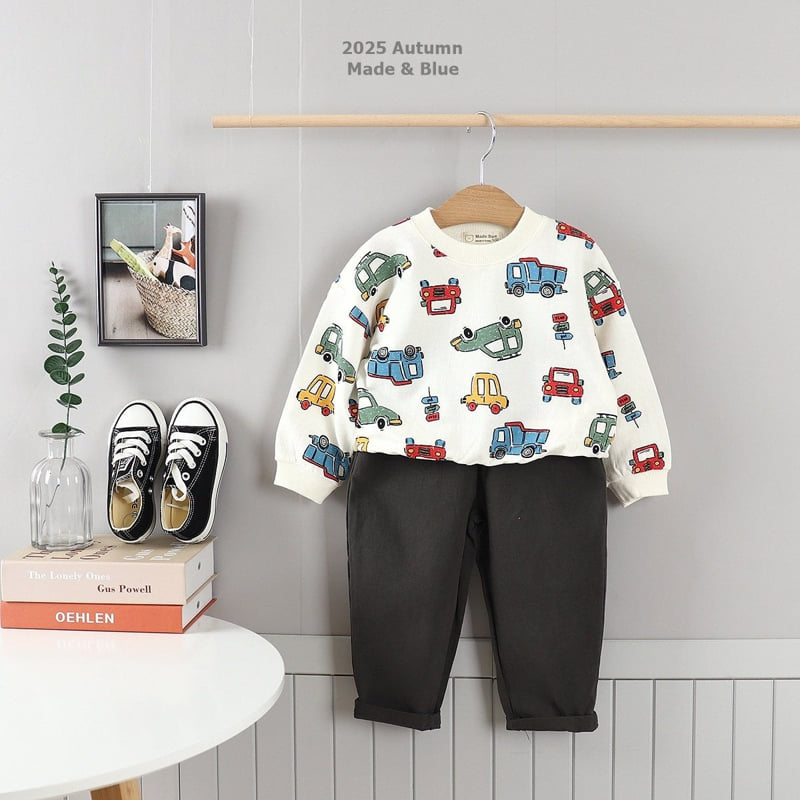 Dino Car Tee by Made Blue for Child - view 2
