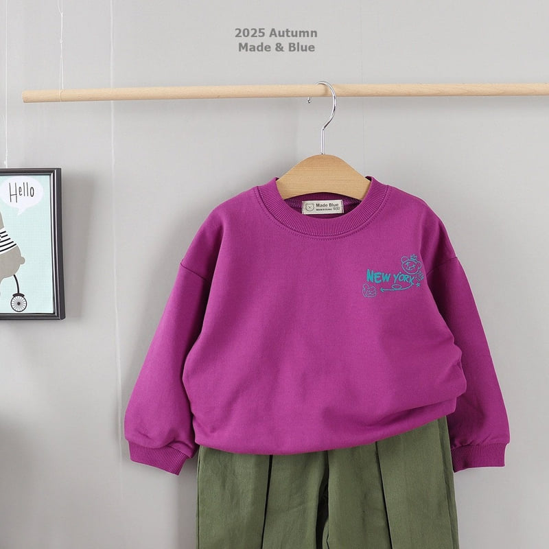 NY Sweatshirt by Made Blue for Child - view 4