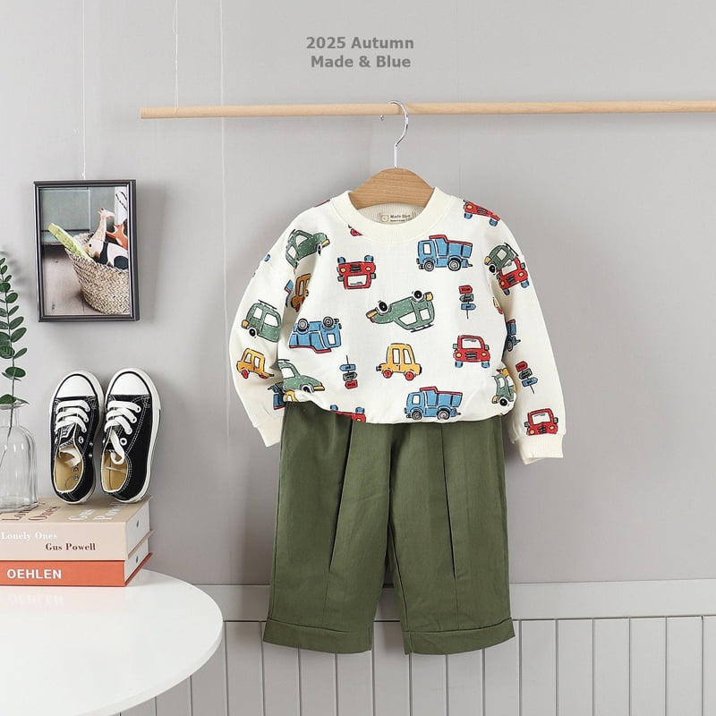 Dino Car Tee by Made Blue for Child - view 5