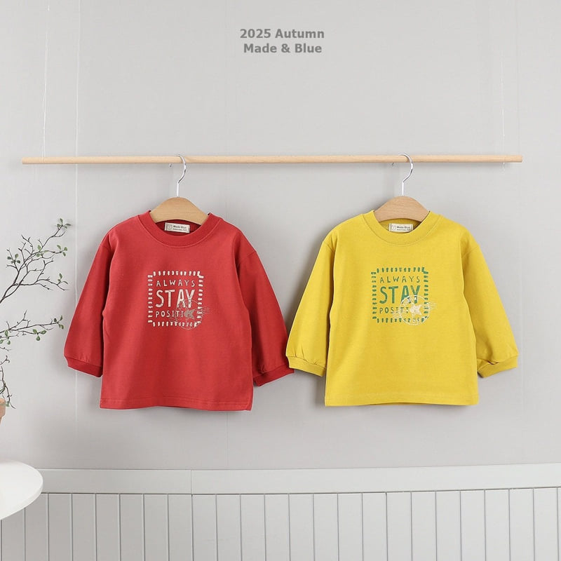 Made Blue - Korean Children Fashion - #kidzfashiontrend - Stay Tee