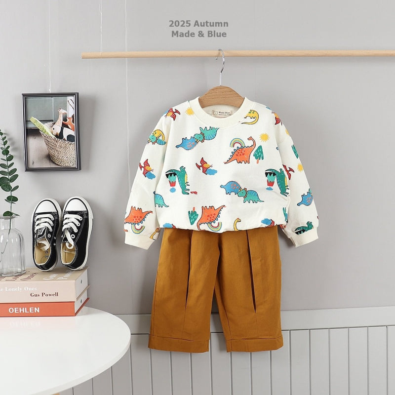 Dino Car Tee by Made Blue for Child - view 8