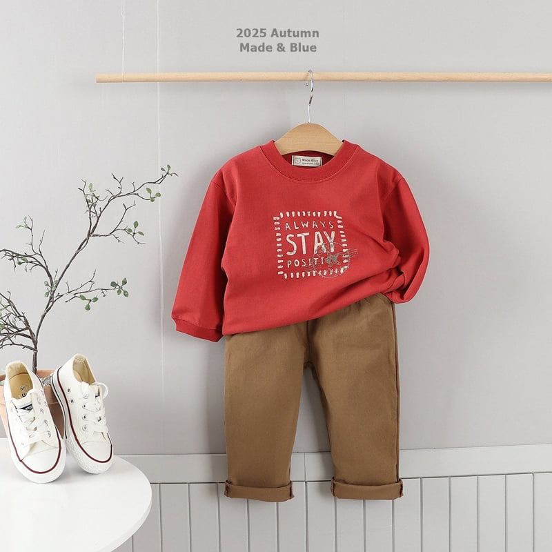 Made Blue - Korean Children Fashion - #littlefashionista - Stay Tee - 3