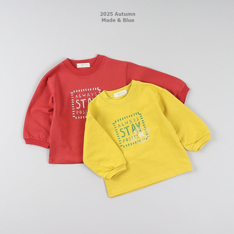 Made Blue - Korean Children Fashion - #littlefashionista - Stay Tee - 4