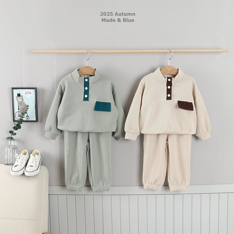Made Blue - Korean Children Fashion - #minifashionista - Ddotdo Set