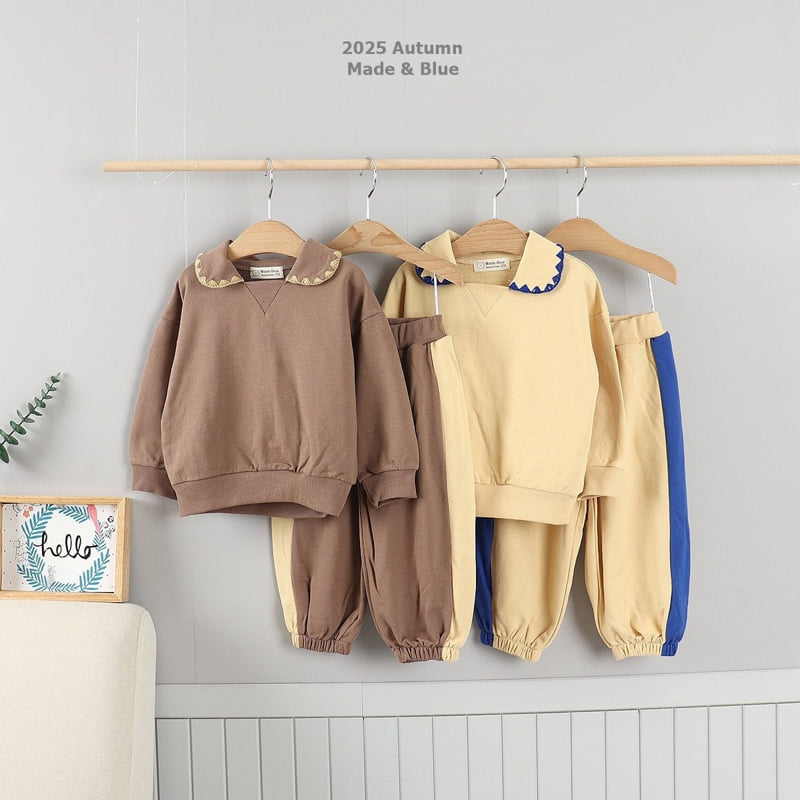 Made Blue - Korean Children Fashion - #todddlerfashion - Mellow Set - 2