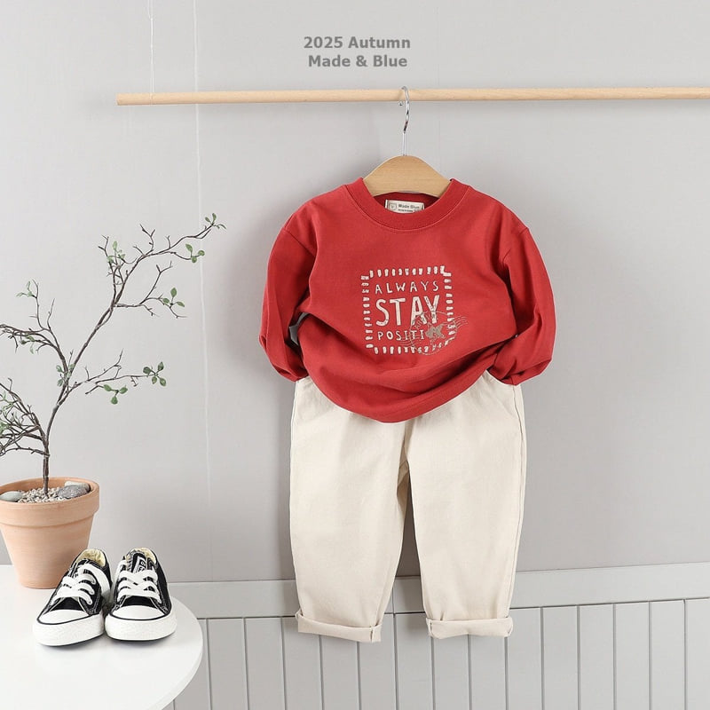 Made Blue - Korean Children Fashion - #todddlerfashion - Stay Tee - 7