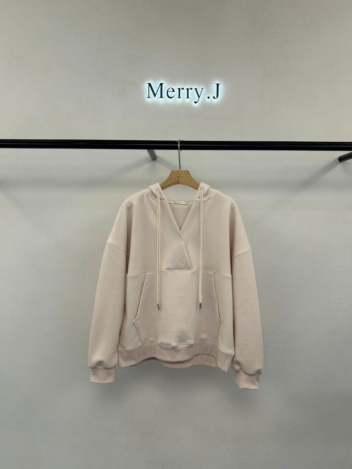 Merry J - Korean Women Fashion - #momslook - Lolo V Hoodie - 5