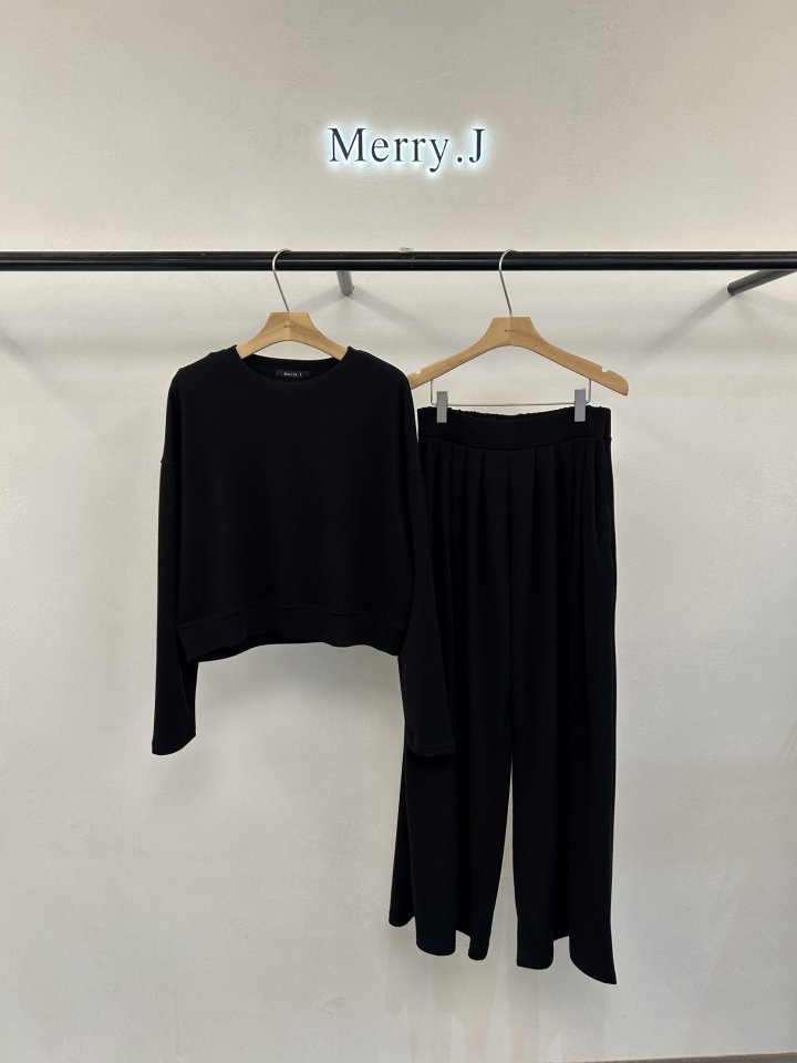 Merry J - Korean Women Fashion - #momslook - Date Sweatshirts - 3