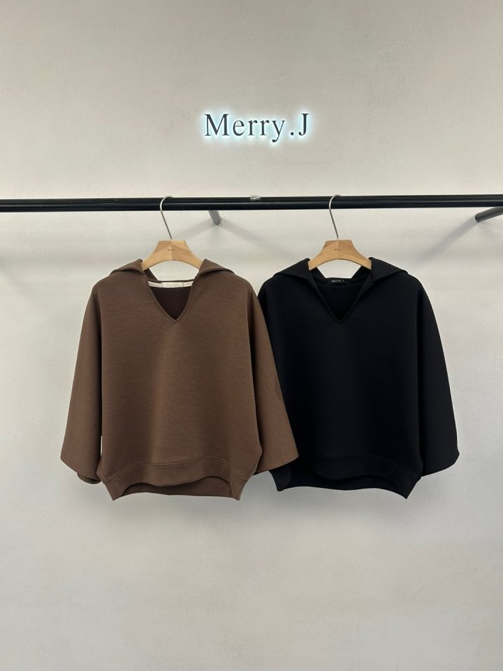 Merry J - Korean Women Fashion - #momslook - Day Collar Top Pants Set - 3