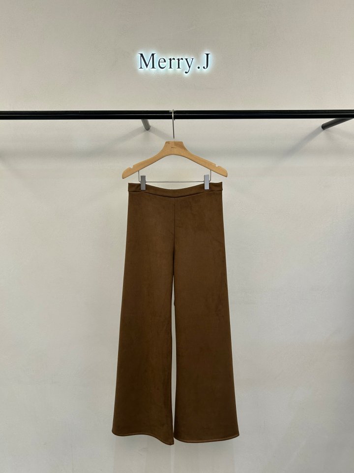 Merry J - Korean Women Fashion - #momslook - Veloure Pants - 2