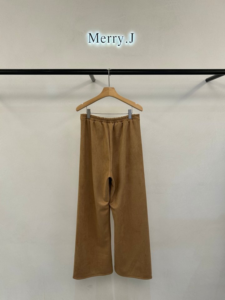 Merry J - Korean Women Fashion - #womensfashion - Veloure Pants - 4