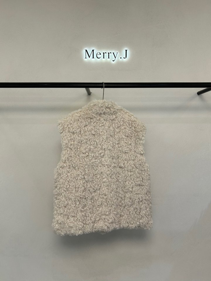 Merry J - Korean Women Fashion - #momslook - Luna Vest - 3