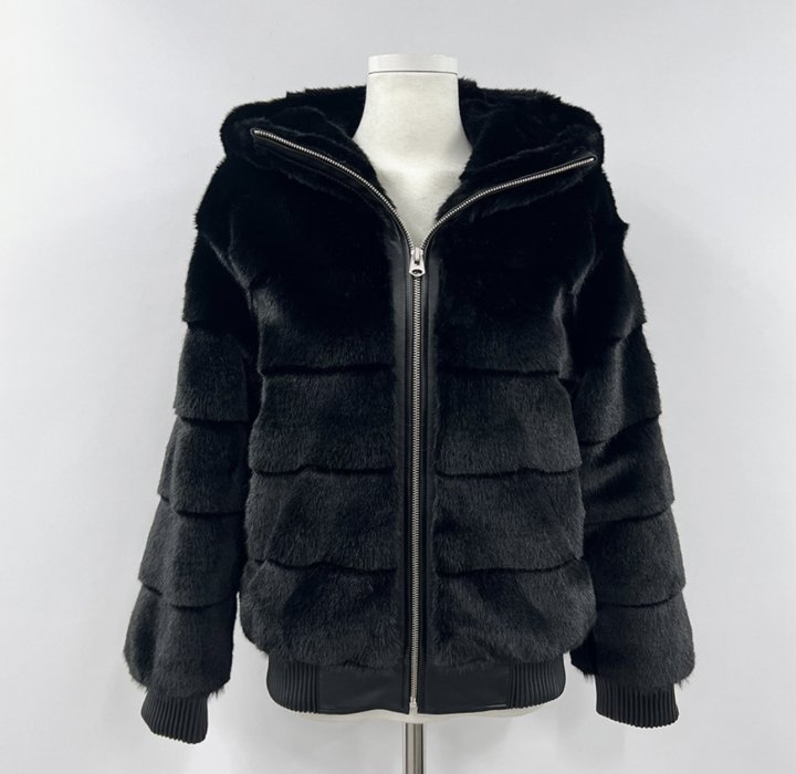 Merry J - Korean Women Fashion - #momslook - Err Hood Blouson - 5